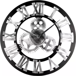 extra large numerals skeleton big Wall Clock 60cm