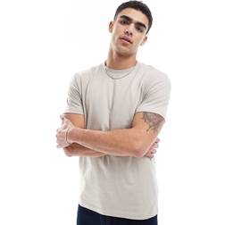 ASOS DESIGN Essential Crew Neck T-Shirt - Stone
