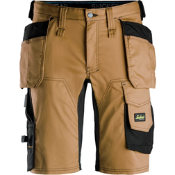 Snickers Workwear 6141 Allroundwork Holster Stretch Shorts - Brown/Black