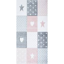 KM Carpets Atlas Star Matta Rosa 80x150 80x150cm