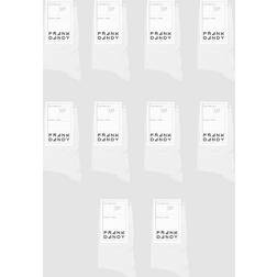 Frank Dandy 10-Pack Organic Cotton Crew Sock - White
