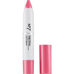 No7 High Shine Lip Crayon Blush - Rosy