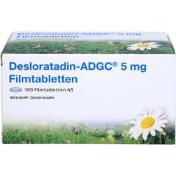 Desloratadin-ADGC 5 mg 100 St 100 Stk. Tablette