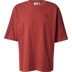 adidas Oversized 3-Stripes T-Shirt - Red