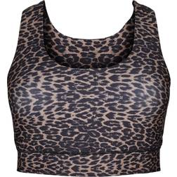 Zizzi aJoy Racerback Sports Bra - Brun