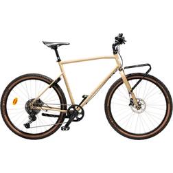 Skeppshult Suverän Strand Herr 10-vxl 53 cm Beige Hybrid Cykel Herrcykel