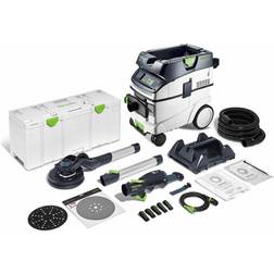 Festool Langhalsschleifer Und Sauger Set Planex LHS 2 225 EQI/CTM 36-Set