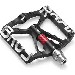 Hpa Aluminiumlegering MTB Plattform Cykelpedalset Svart