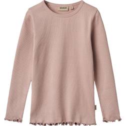 Wheat Långärmad T-Shirt Ida - Rosa