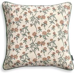 Argos Home PrintedFloral Cushion 43x43 cm Cream Complete Decoration Pillows