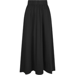 Neo Noir Yara Long Poplin Skirt