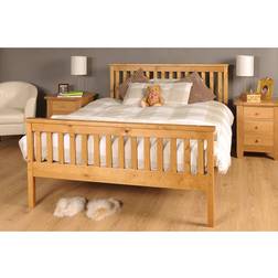 Fernleaf Shane Bed Frame Caramel 5' 155x200cm