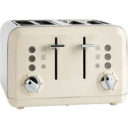 Dunelm Spectrum Cream 4 Slice