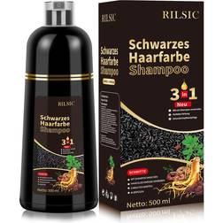 Hårfärgschampo 500 ml Svart Hårfärg 500ml