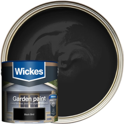 Wickes Garden Colour Matt Wood Treatment Wood Paint Blackbird 2.5L