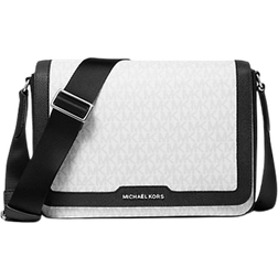 Michael Kors Signature Logo Crossbody Bag - White