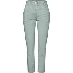 Cecil Casual Fit Trousers - Cool Salvia Green