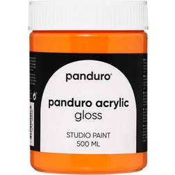 Panduro Acrylic Gloss 500 ml Orange Yellow