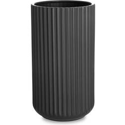 Lyngby Porcelæn Lyngby Matt Black Vase 25cm
