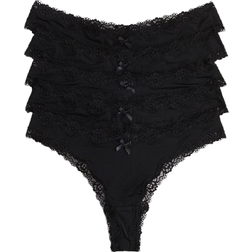 H&M Trusser Brazilian Micro Og Blonde - Sort