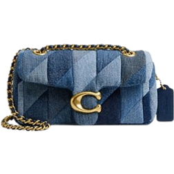 Coach Tabby Shoulder Bag 20 With Patchwork Quilting - Blue