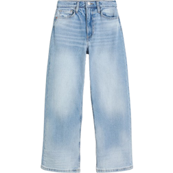 H&M Girls Blue Wide Leg Jeans