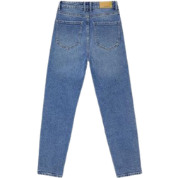 Stradivarius Mom Jeans mit Stretch - Light Blue Denim