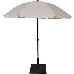 Sunfun Parasoll Lund Ø200 Cm Natur 200cm