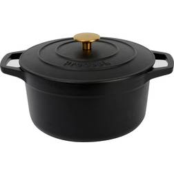 Procook Cast Iron Casserole 24cm with lid 4.7 L 24 cm