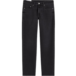 H&M Men Black Tapered Regular Jeans