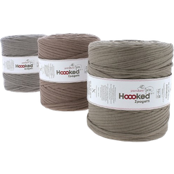Hoooked Zpagetti Medium Tricotgarn 900 g Taupe ZP005-03