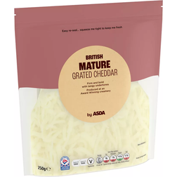 Asda British Mature Grated Cheddar 250 g 250g