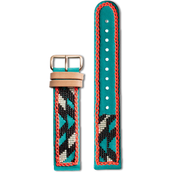 Triwa Fiona Paxton 20mm Watch Strap - Green Mono/Rose