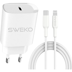 Sweko iPhone Fast Charger Lightning 20W