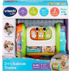Vtech 2-In 1 Rolling Explorer Drum DK