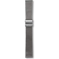 Triwa Mesh Super Slim 16mm Watch Strap - Silver