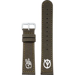 Triwa Peace 20mm Watch Strap - Green