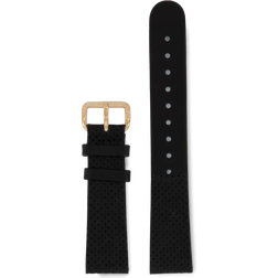 Triwa Dots Classic Slim 18mm Watch Strap - Black/Rose