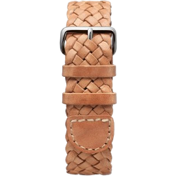 Triwa Braided 20mm Watch Strap - Tan/Silver