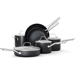 Calphalon Hard Anodized 10-pc. Cookware Set with lid 10 Parts