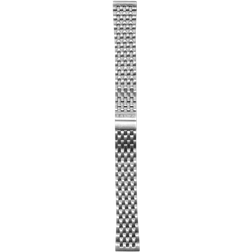 Triwa Brace Super Slim 16mm Watch Strap - Silver