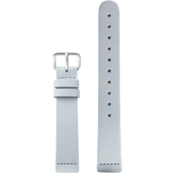 Triwa Super Slim 16mm Watch Strap - Light Gray/Silver