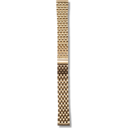 Triwa Brace Super Slim 16mm Watch Strap - Gold