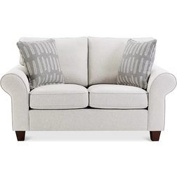 Macy's Saeville 66 Inch Fabric Loveseat Sofa 66" 2 Seater