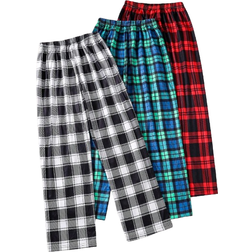 Shein Pieces Of Boys Casual Checkered Straight Tube Loose Soft And Comfortable Pants Suitable For And Autumn Childrens Clothing Comfortable Fabric