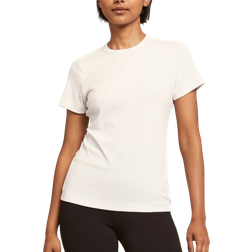 Boody Women's Ribbed Crew Neck T-Shirt - Ecru