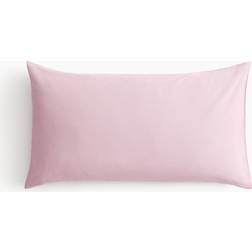 H&M En Algodón 50x90 Rosa Funda de almohada Rosa (90x50cm)