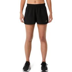 Asics Core Woven Split Shorts - Black