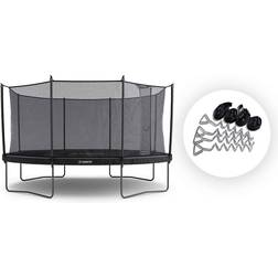 North Trampoline Pioneer Oval Trampoline 350x250cm + Safety Net + Support Set