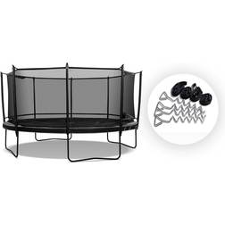 North Trampoline North Legend Studsmatta Oval 3,5 m x 2,5 m + Förankringsset